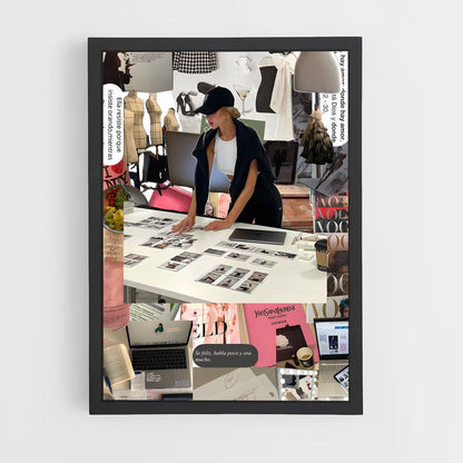 ap-fashion designer-1 cadre Noir