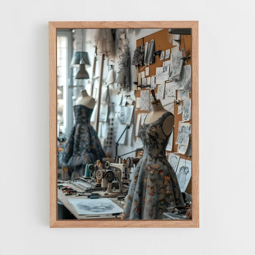 ap-fashion designer-5 cadre Bois clair