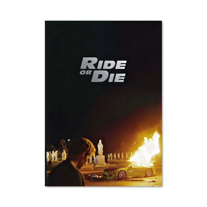 Poster Vitesse Infernale