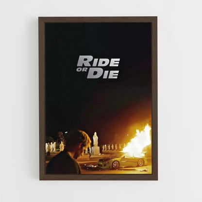 ap-fast and furious-11 cadre Bois foncé