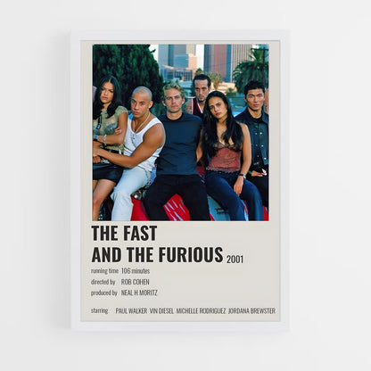 ap-fast and furious-12 cadre Blanc