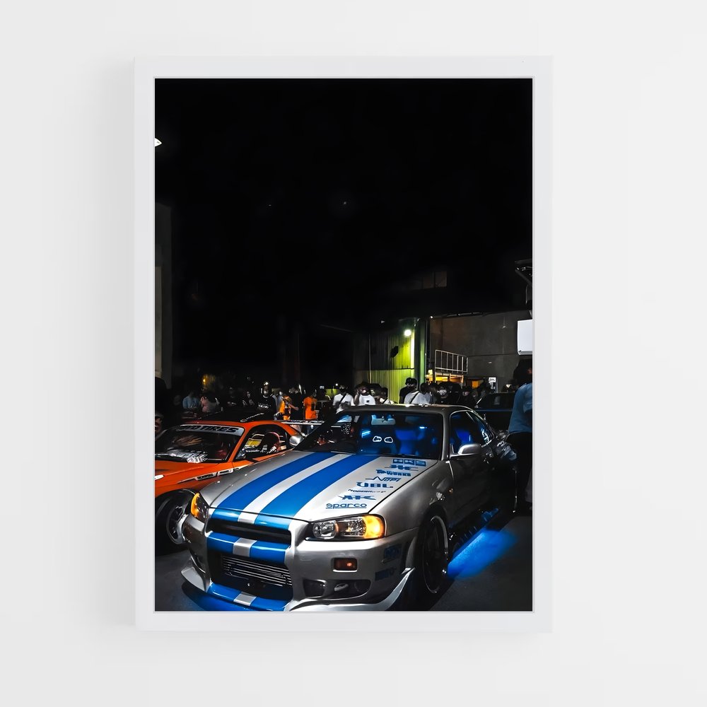 ap-fast and furious-2 cadre Blanc