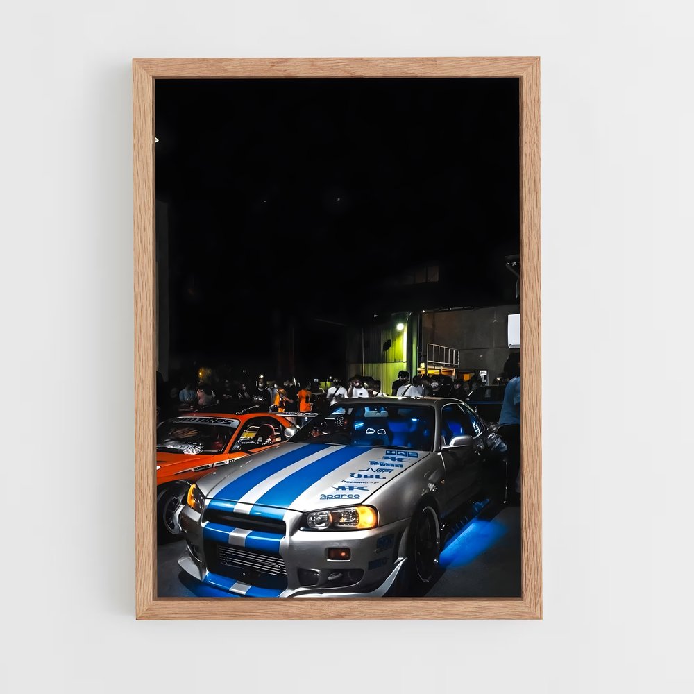 ap-fast and furious-2 cadre Bois clair