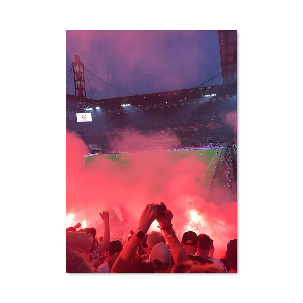 Poster La Foule en Rouge