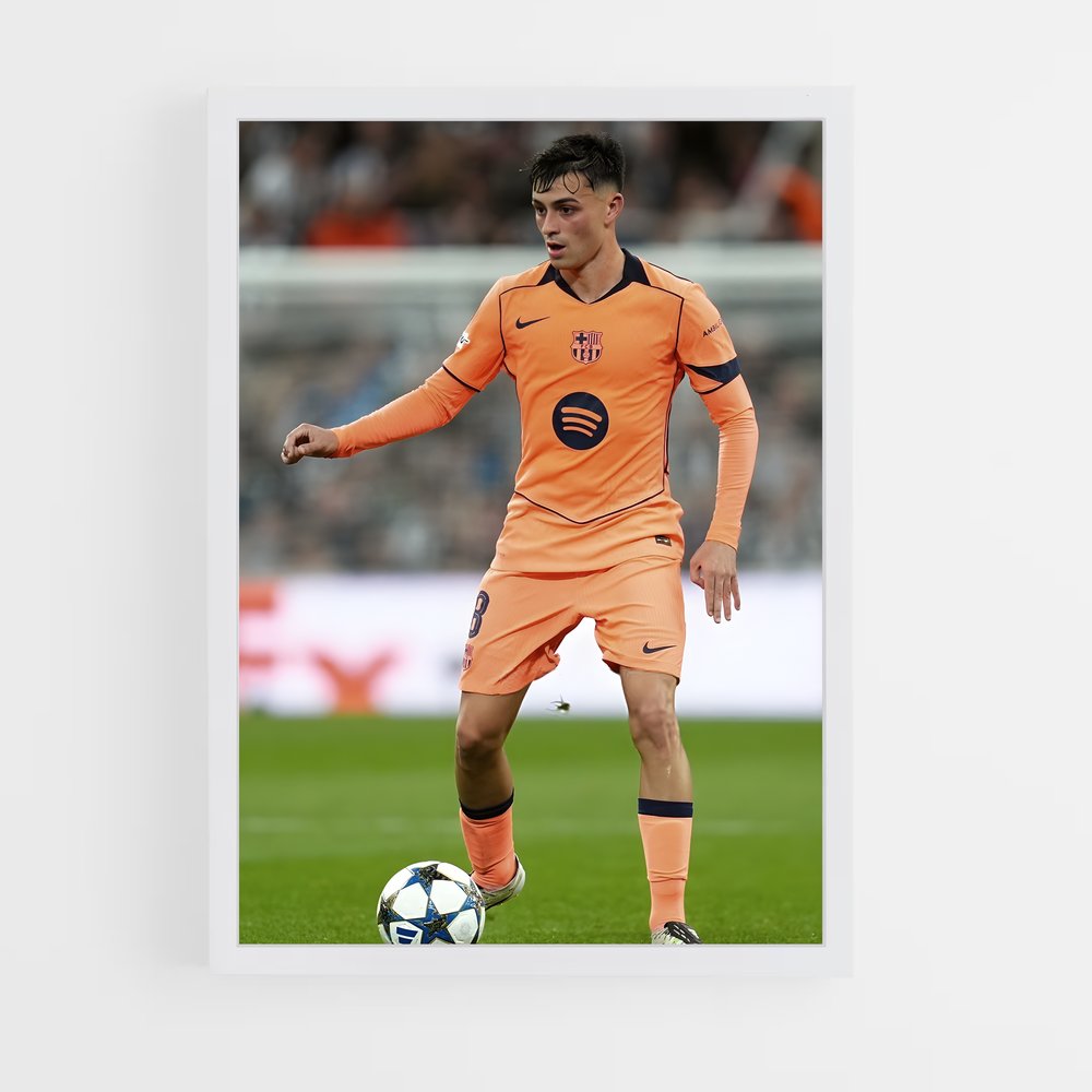 ap-fc barcelona-9 cadre Blanc
