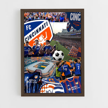 ap-fc cincinnati-1 cadre Bois foncé