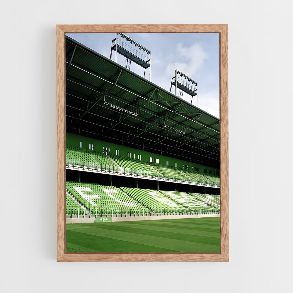 ap-fc groningen-4 cadre Bois clair