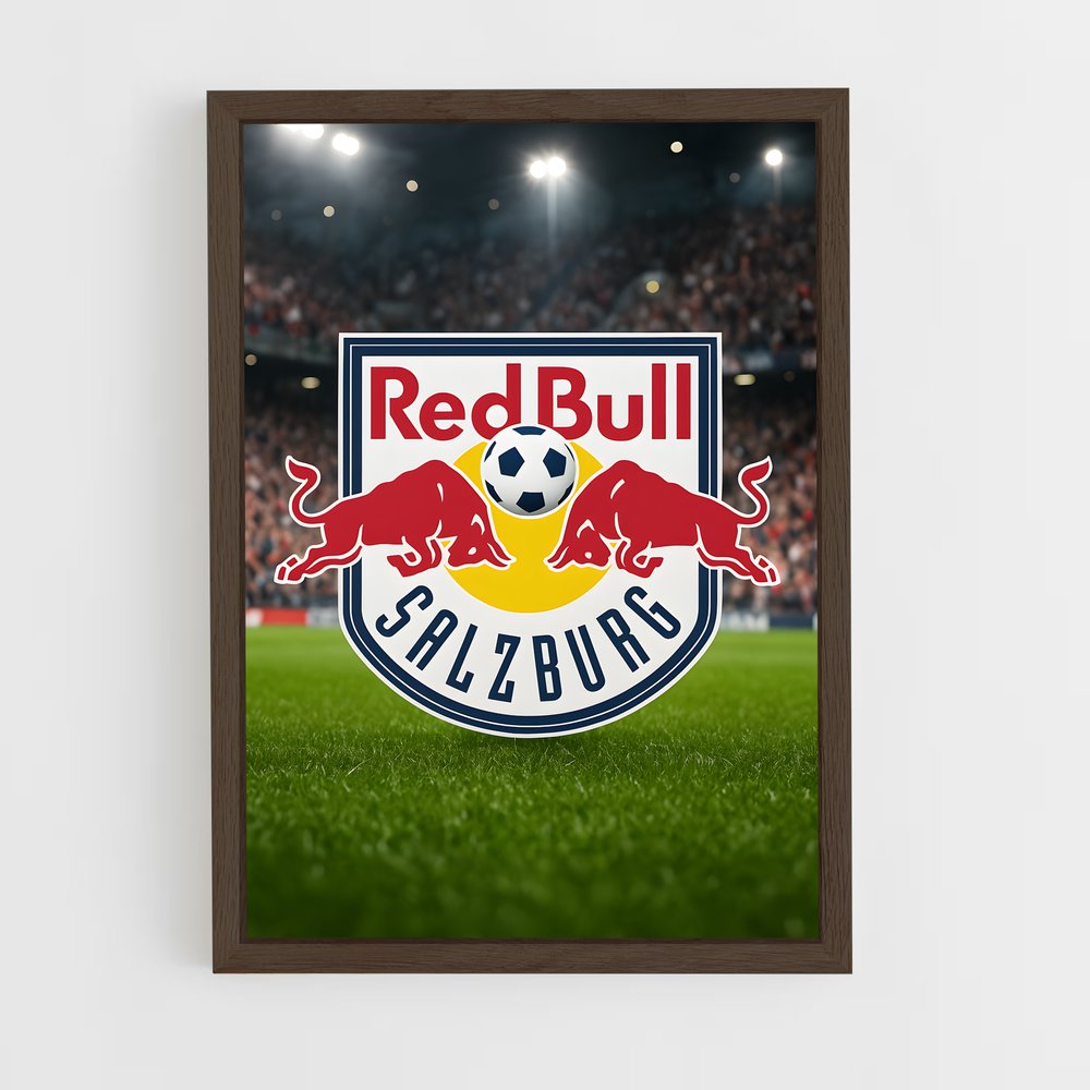 ap-fc red bull salzburg-1 cadre Bois foncé