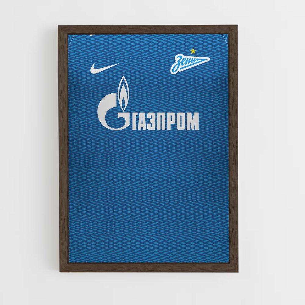 ap-fc zenit st petersburg-3 cadre Bois foncé
