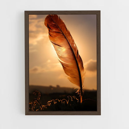 ap-feathers-4 cadre Bois foncé