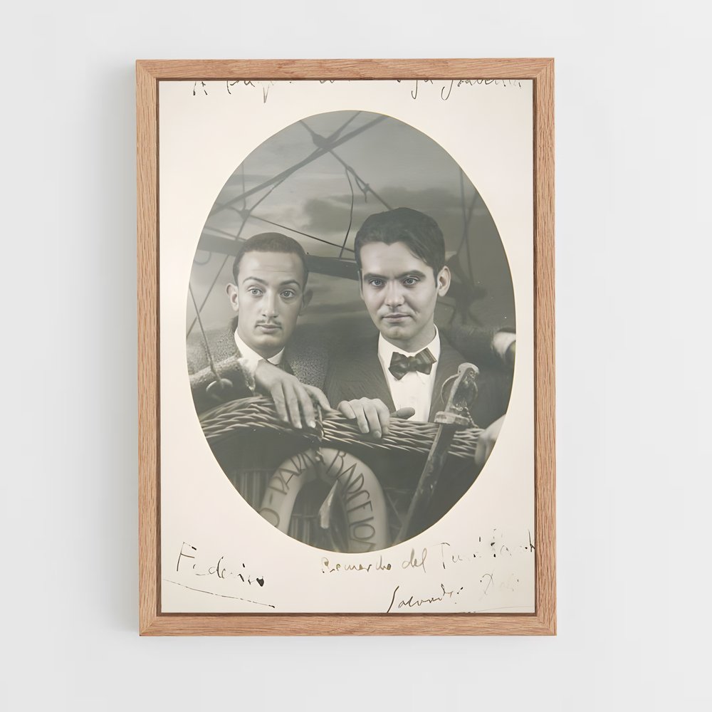 ap-federico garcia lorca-4 cadre Bois clair