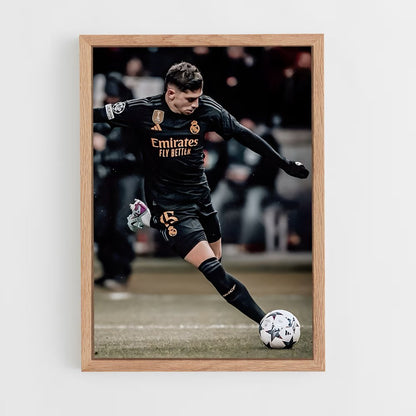 ap-federico valverde-9 cadre Bois clair