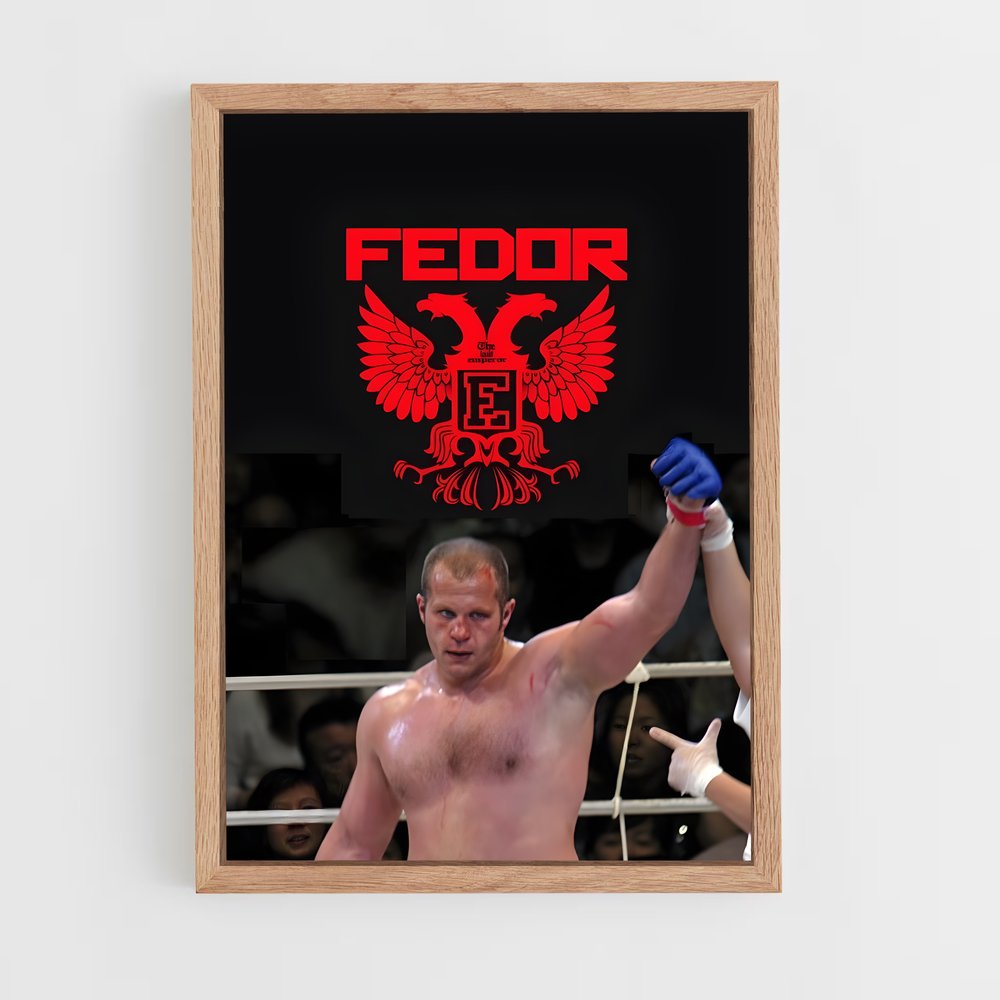 ap-fedor emelianenko-1 cadre Bois clair