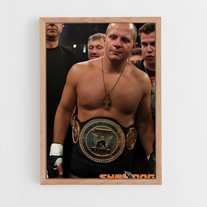 ap-fedor emelianenko-4 cadre Bois clair