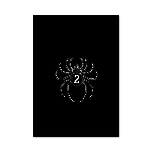 Poster Araignée Noire