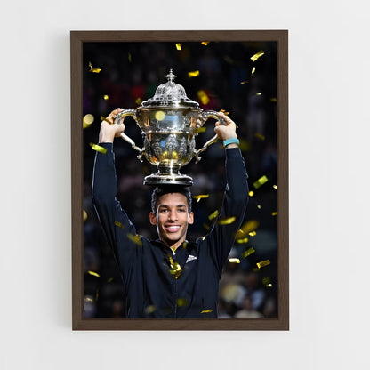 ap-felix auger-aliassime-2 cadre Bois foncé
