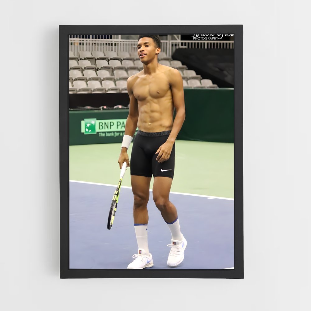 ap-felix auger-aliassime-3 cadre Noir