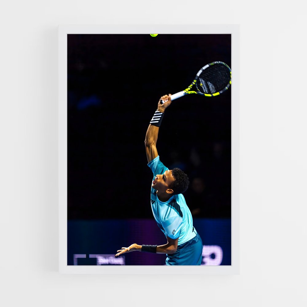 ap-felix auger-aliassime-4 cadre Blanc