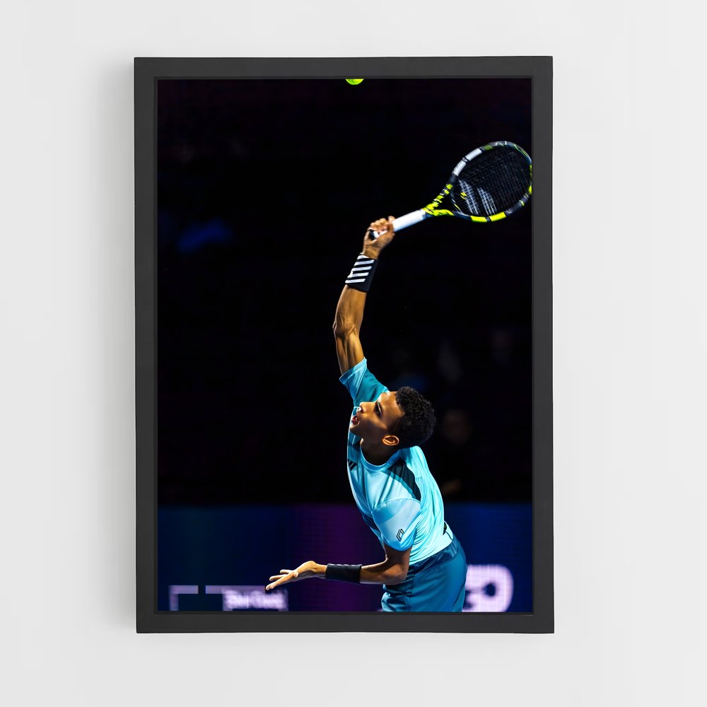 ap-felix auger-aliassime-4 cadre Noir