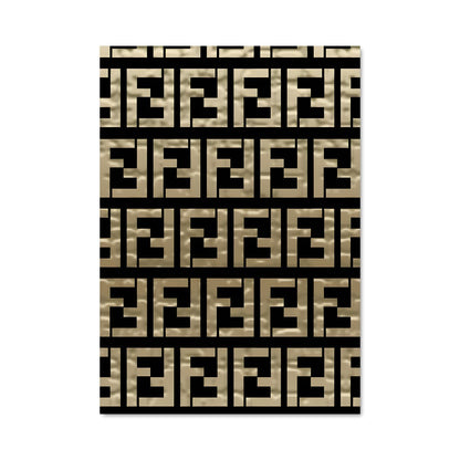 Poster Luxe Géométrique