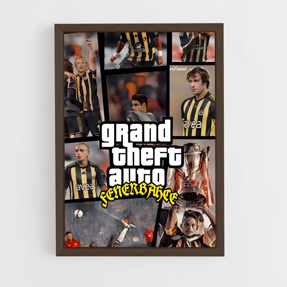 ap-fenerbahce sk-8 cadre Bois foncé
