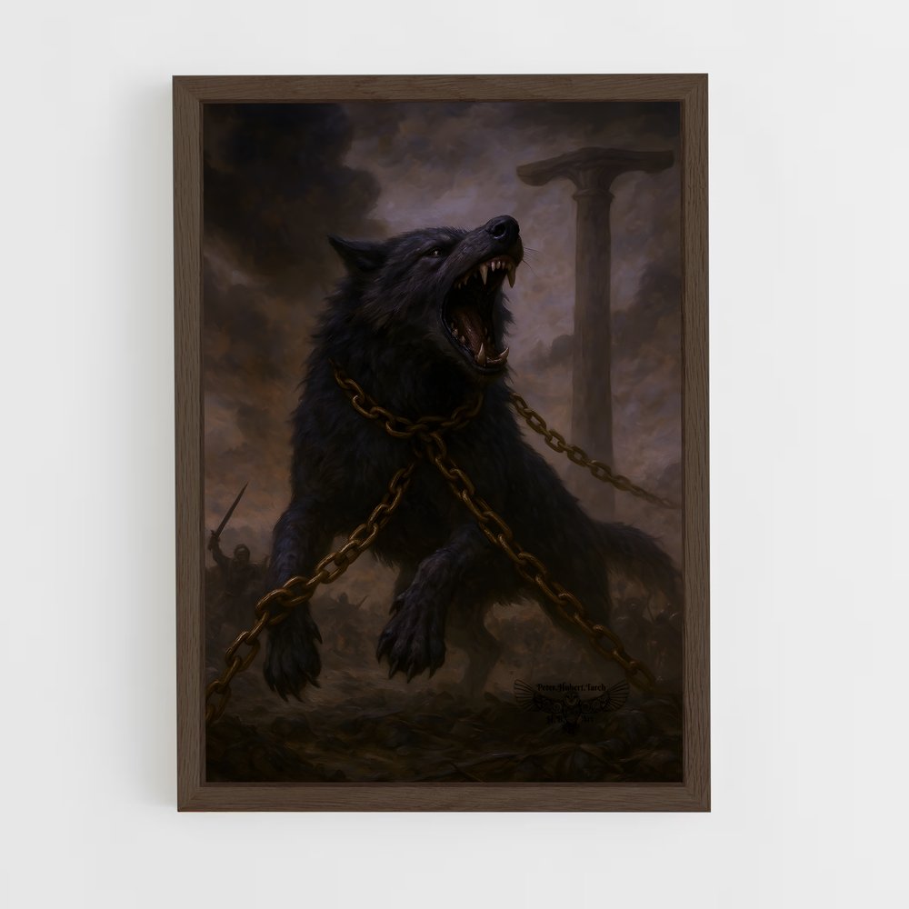 ap-fenrir-3 cadre Bois foncé