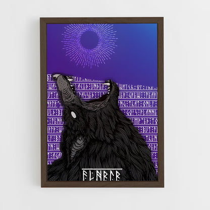 ap-fenrir-4 cadre Bois foncé