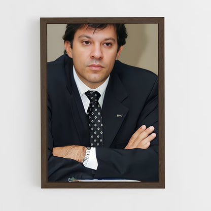 ap-fernando haddad-3 cadre Bois foncé