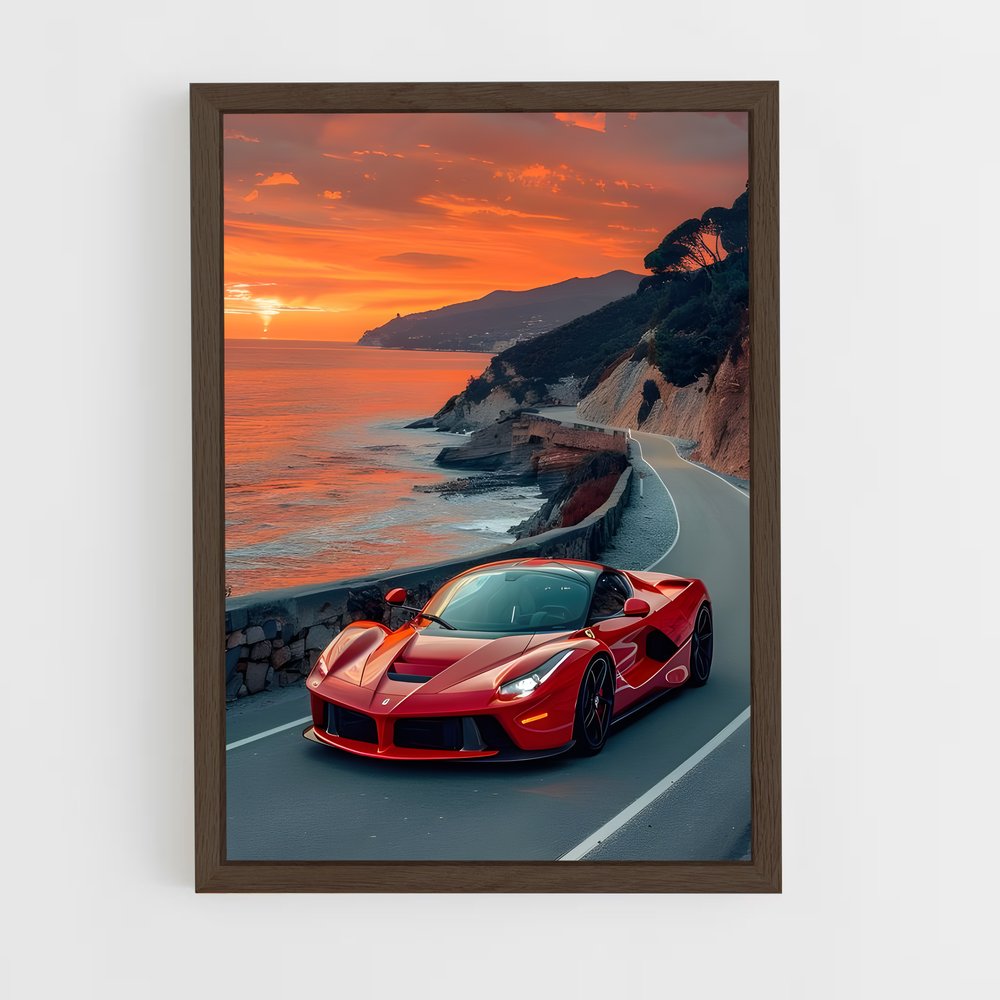 ap-ferrari-10 cadre Bois foncé