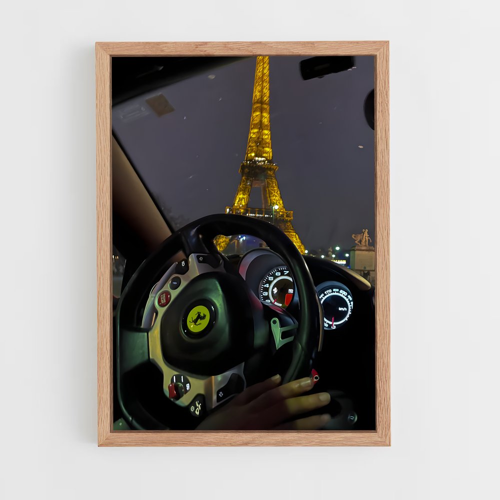ap-ferrari-12 cadre Bois clair