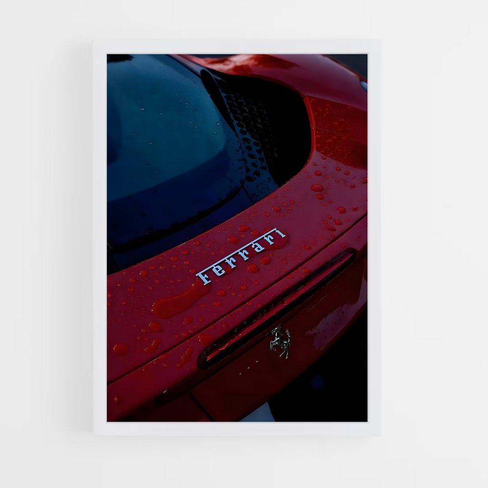 ap-ferrari-13 cadre Blanc