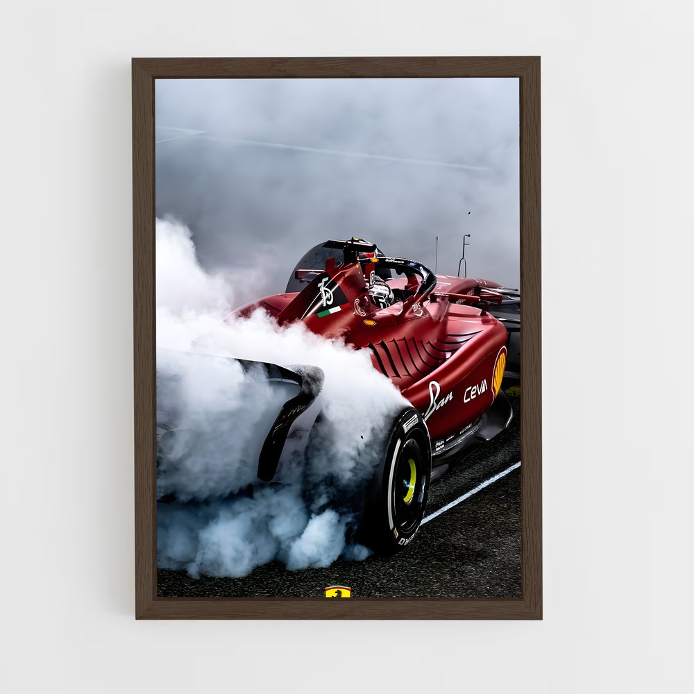 ap-ferrari-8 cadre Bois foncé