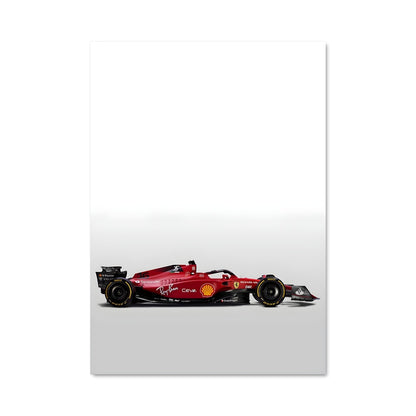 Poster Ferrari F1-75 Racing Spirit