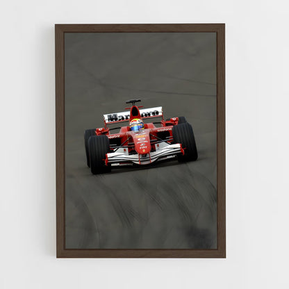 ap-ferrari f2004-5 cadre Bois foncé