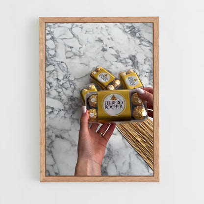 ap-ferrero rocher-10 cadre Bois clair