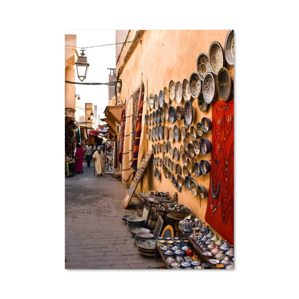 Poster Mur de Vaisselle