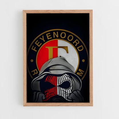 ap-feyenoord rotterdam-8 cadre Bois clair