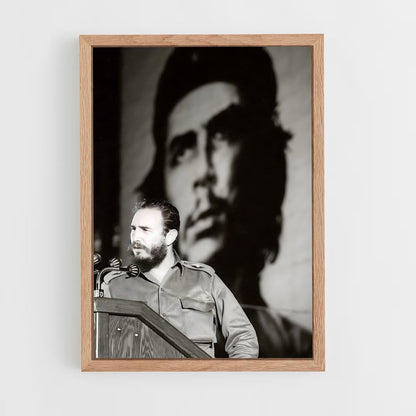 ap-fidel castro-2 cadre Bois clair