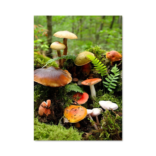 Poster Field mushroom 94213