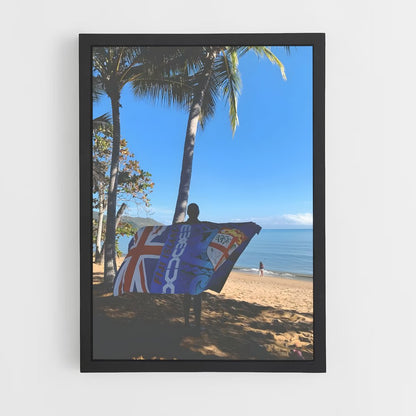 ap-fiji flag-1 cadre Noir