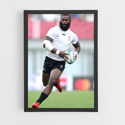 ap-fiji national rugby team-2 cadre Noir