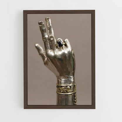 ap-finger-3 cadre Bois foncé