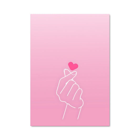 Poster Love in Pink
