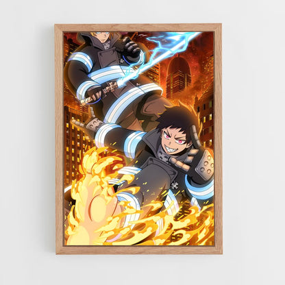 ap-fire force-5 cadre Bois clair