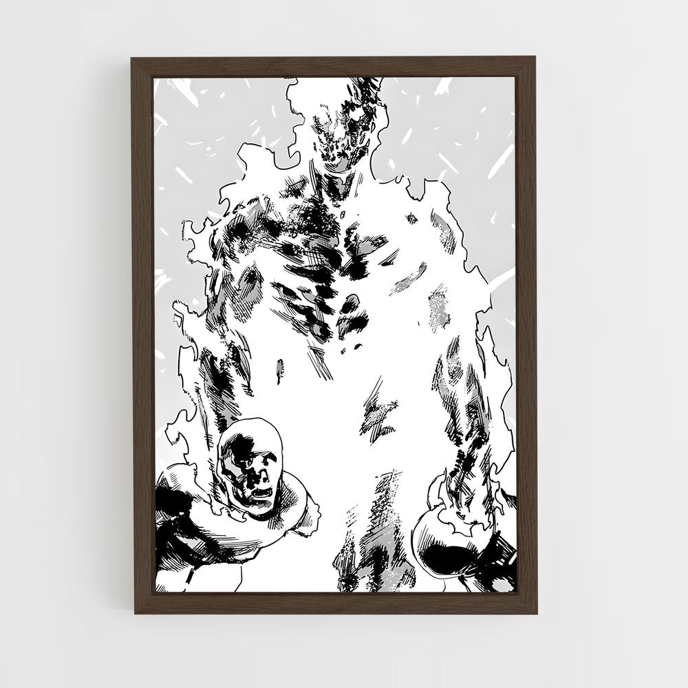 ap-fire punch-1 cadre Bois foncé