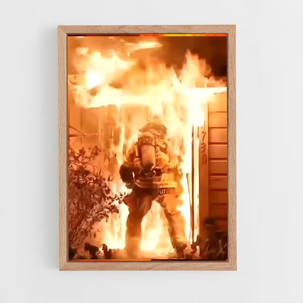 ap-firefighter-10 cadre Bois clair