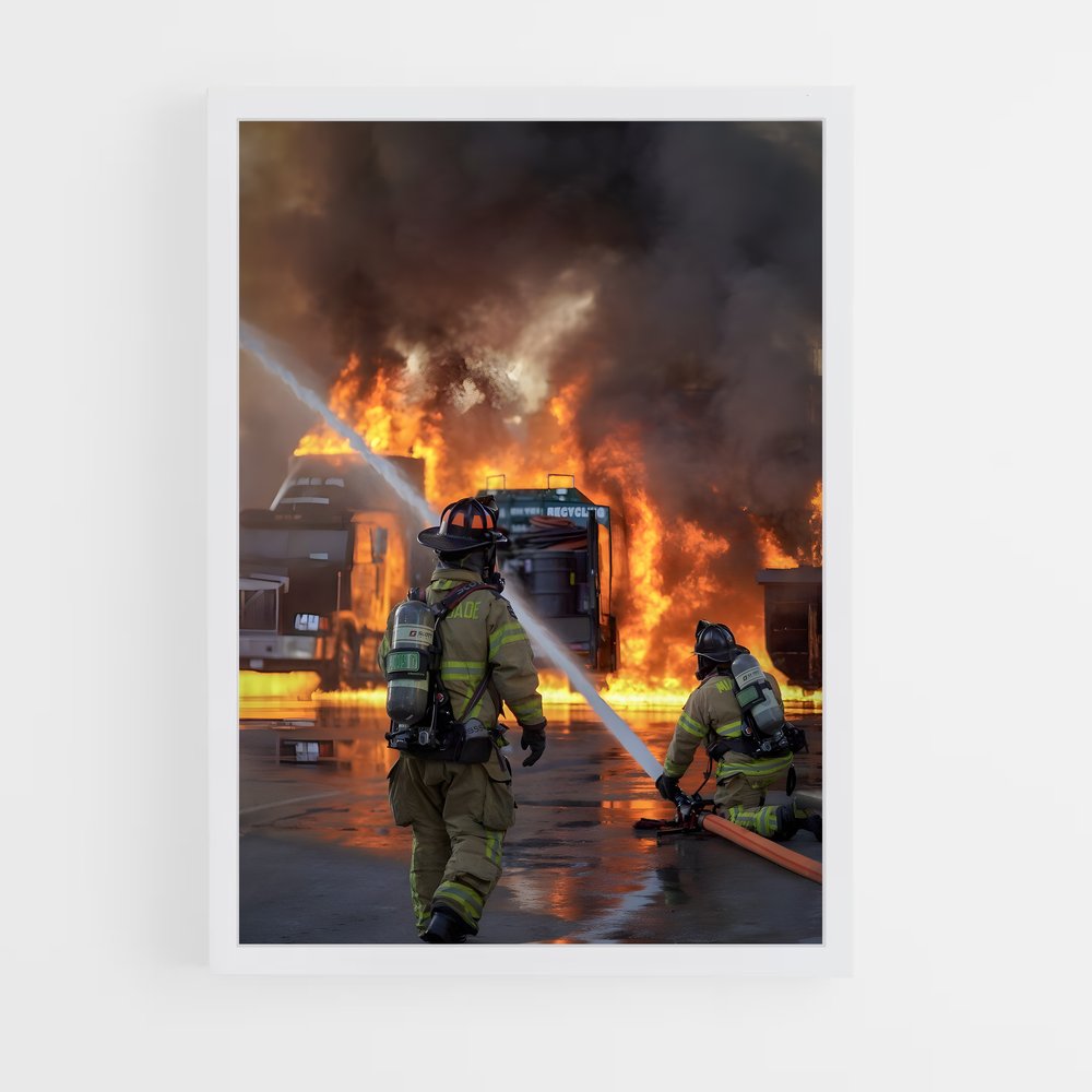 ap-firefighter-7 cadre Blanc
