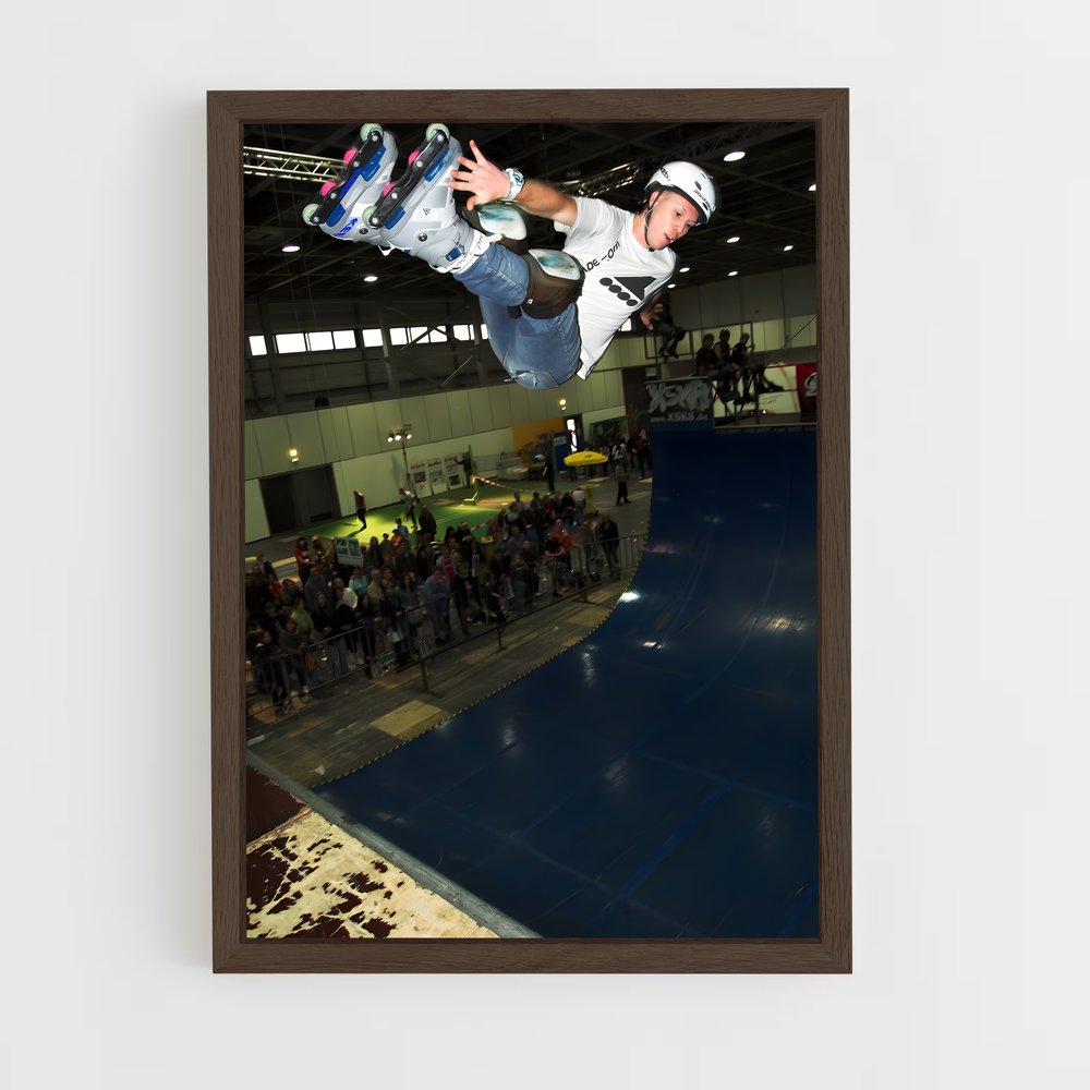 ap-fise world series rollerblade-2 cadre Bois foncé