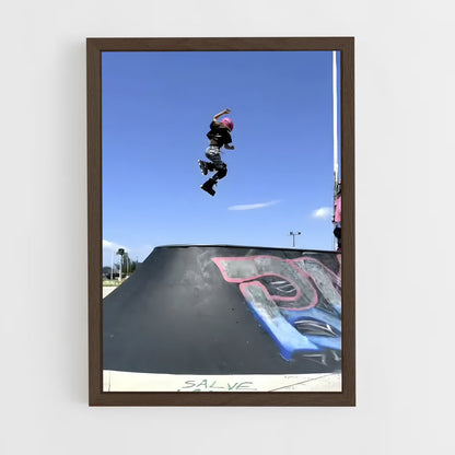 ap-fise world series rollerblade-3 cadre Bois foncé