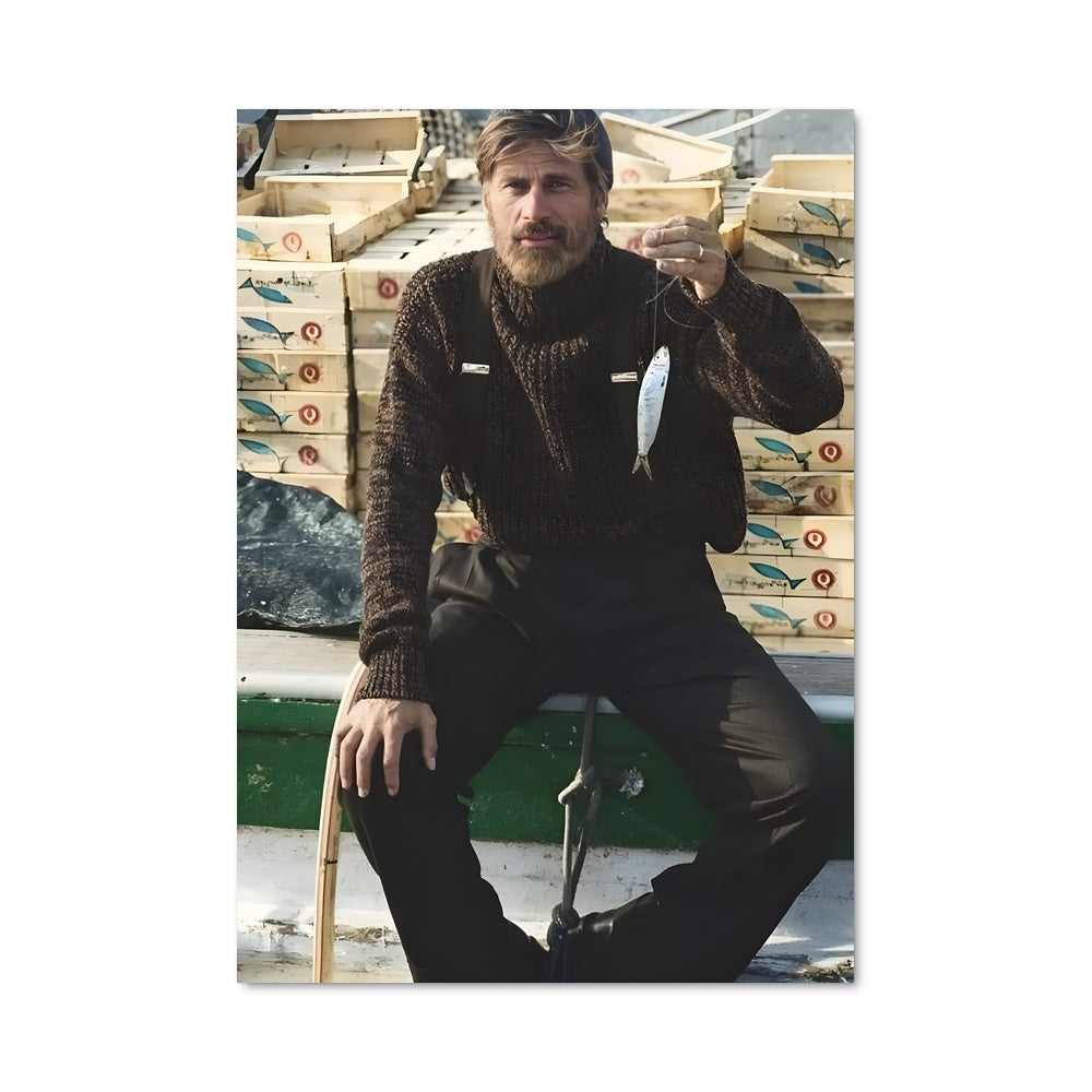 Poster Le Pêcheur Solitaire
